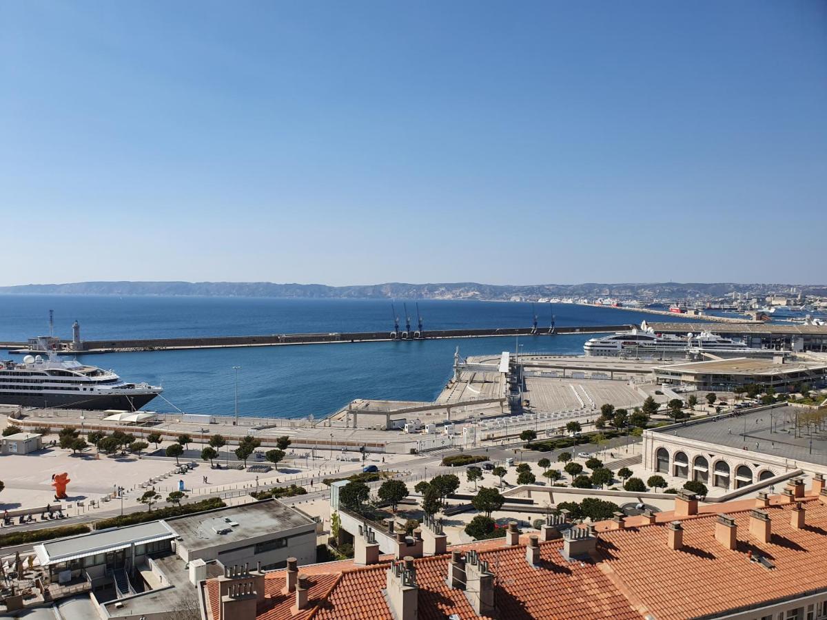 מרסיי Vieux-Port, Panier, Magnifique Studio Avec Vue Sur Mer מראה חיצוני תמונה