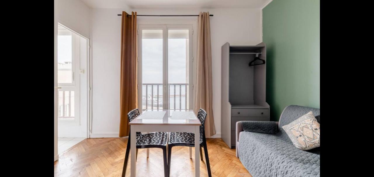 מרסיי Vieux-Port, Panier, Magnifique Studio Avec Vue Sur Mer מראה חיצוני תמונה